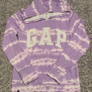 Girls Gap purple hoodie size large(10)